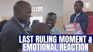 Odonga Otto: The Exact Moment he Won the Recount Case vs Komakech | Tears, Hugs & Celebration