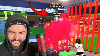 He showed me the BEST strawberry elephant in steal a brainrot 