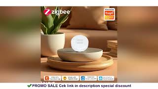 Zigbee Smart Vibration Sensor Security Protection Tuya Smart Life App Real-Time Motion Shock Alarm S