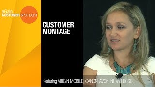 eGain Customer Spotlight Montage