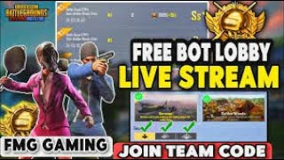 Pubg Mobile Lite Live stream Free Bot Lobby Chill Live Stream @ChillGaming