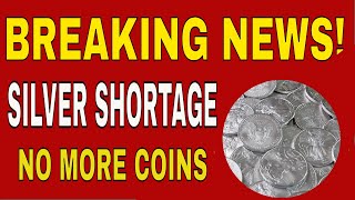 BREAKING NEWS! No more silver coins?
