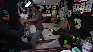 Tylil just cut off RaKai’s dreads after he set his LeBron James worn jersey on fire