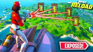 We caught a Hacker in Fortnite Reload! 🤯