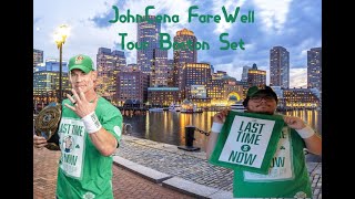 John Cena Farewell tour collection unboxing Boston Massachusetts set