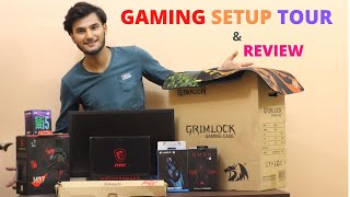 NEW GAMING SETUP TOUR & REVIEW