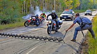 Craziest Police Dashcam Moments: Wild PIT Maneuvers and High-Speed Crashes! #8