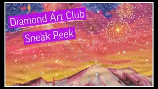 Diamond Art Club Sneak Peek || Midnight Dream by Wanda Mumm || Gorgeous Diamond Painting