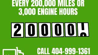 Clean Your DPF Every 200k Miles or 3k Hours!