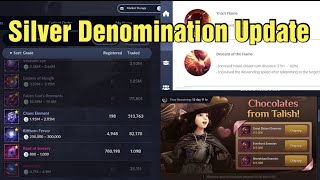 Black Desert Mobile New Update Review: Silver Denomination & Valentine Day Events