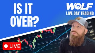 NASDAQ FALLS 3%, IS THE TOP IN? | LIVE DAY TRADING (Stock Market Analysis, Breaking News)