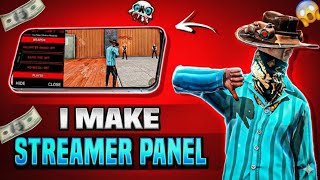ANDROID STREAMER PANEL UNDETECTABLE PANEL | Phone Panel | | Free Fire 100% Safe Panel