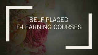 Self Placed E- learning  Courses IIBF