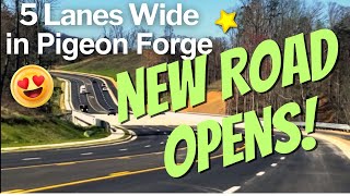 See the New Road Connecting Dollywood with the Pigeon Forge Parkway