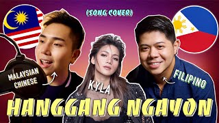 MALAYSIAN CHINESE SINGING TAGALOG SONG | HANGGANG NGAYON COVER BY KYLA - JONATHAN HO