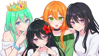 Alex, Sadako, Princess Zeeny, And Sadako Crafters | Umamusume Trend Version | Remake