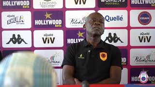 Angola post match with coach XAVIER MANUEL CHAPANGA | HOLLYWOODBETS COSAFA WOMEN’S CHAMPIONSHIP 2025