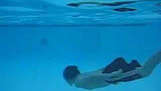 Jim Swimming Underwater