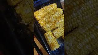 Trying a corn broil  let you know how it tastes  Waiting for it to cook #cornbroil