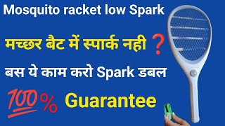 Machhar bat ka Spark kaise badhaye/mosquito bat repair/how to repair mosquito racket