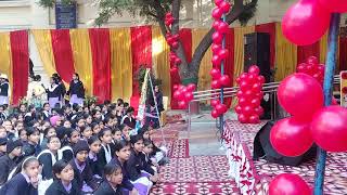 GGSSS No. 2 Model Town-III Students Sing Saraswati Vandana for Annual Day