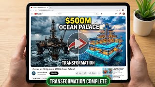 Transforming an Abandoned Oil Rig Into a $500 Million Ocean Palace