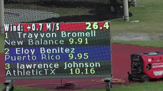 Men's 100m Prelims Heat 1 PURE Athletics Global Invitational May 24, 2025