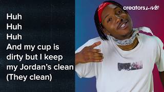 Vegasxcesar "Contraband (WOK)" Lyric Video | Creators Live