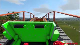 No Limits 2 Nickolodon Streek & Blue Flyer Blackpool Pleasure Beach