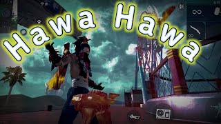 HAWA HAWA | Freefire | Best edited montague | #Akashgaming086