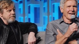 SWCO 2017   / George Lucas / Harrison Ford / Billy Dee Williams  On Stage