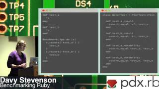 Benchmarking Ruby - Davy Stevenson