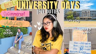uni vlog 🍋 | JPIA officer duties + 1st F2F org event 🍹 USJ-R vlog (accountancy student)
