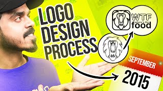 How I Designed My First Logo (Complete Logo Design Process Explained)