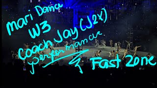 W3, Coach Jay & Mari Dance Fast Zone performance