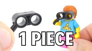 I built LEGO things with ONE PIECE...