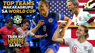 Grabe! England o USA agad susubok sa FILIPINAS sa World Cup! Libreng tickets sa PFL!