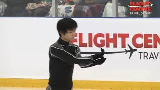 Yuzuru Hanyu SP 2018-2019 ACI2018 practice 20180921