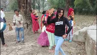 गांव की Girls Bhojpuri आर्गन बाजा Viral Dance | #Ayodhya @Umanoranjantv