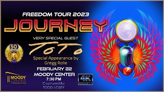 Journey - "Just The Same Way" (Feat Gregg Rolie) {4K} (Live) Austin, TX - Moody Center {HDR Color}