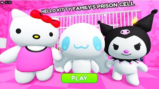 KITTY HARD MODE PRISON #roblox #robloxgames #gaming #barryprisonrun #barryroblox #squidgame #kuromi