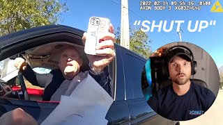 Congressional candidate threatens police officers career