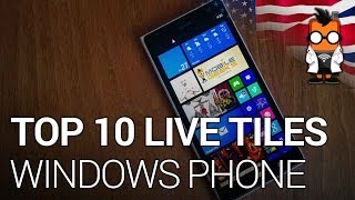 Top 10 Windows Phone Live Tiles