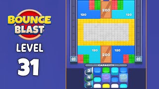 Bounce Blast level 31 solution