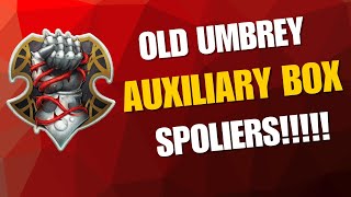 Old Umbrey Auxiliary Box Spoilers