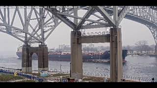 Radcliffe R Latimer Downbound for Hamilton Ontario January 6 2025 