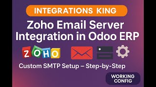 Zoho Mail + Odoo: SMTP/IMAP Setup & App Password (Step-by-Step)