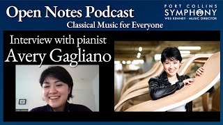Pianist Avery Gagliano on Pop vs Classical music and Mozart's drama