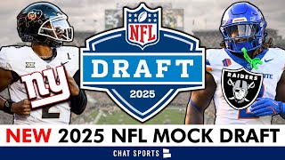 NEW 2025 NFL Mock Draft: Browns PASS On Shedeur Sanders + 2 Running Backs In The Top 10
