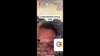 @NozyBack 2 Side Chicks Fight Over him on Live 👀 He Teach His GF 😱 How to Play Free Fire 🔥 *EPIC* 😨
